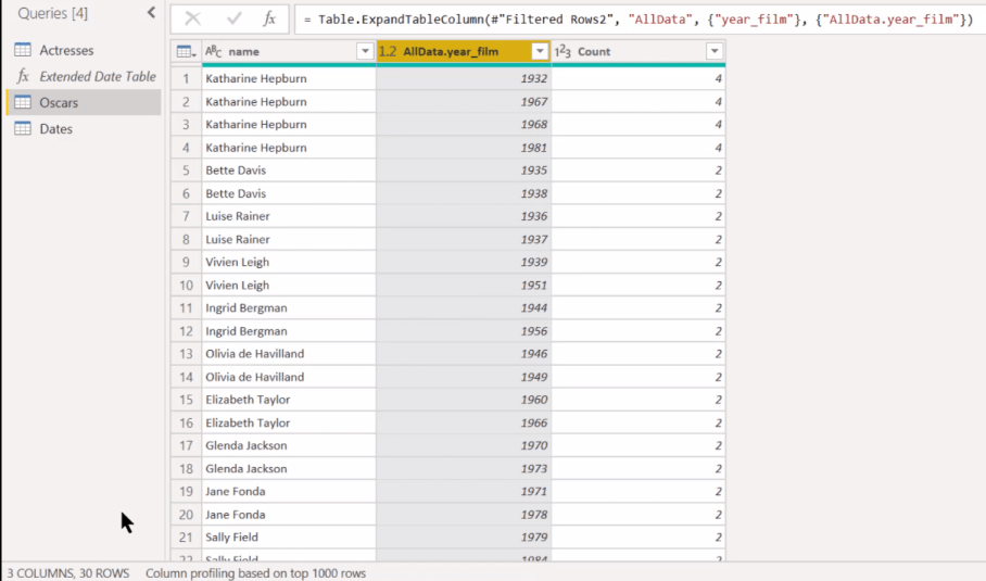 M-kode i Power Query Egendefinerte kolonner |  Lucky Templates