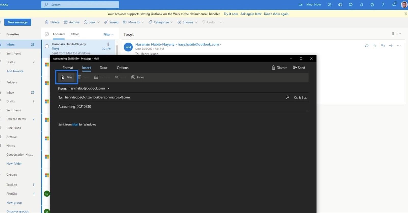 MS Flow: Sådan uploades i SharePoint via e-mail