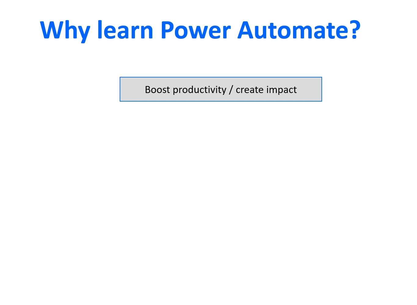 Microsoft Power Automate: Workflow Automation