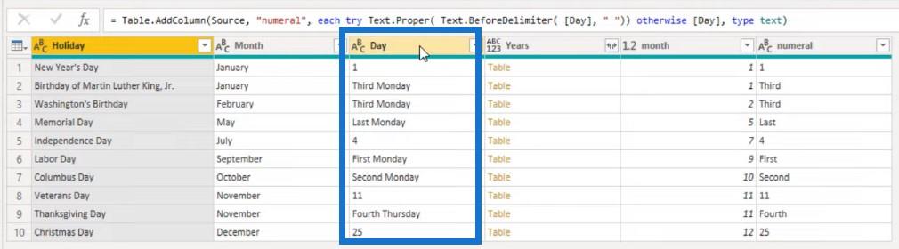 Evig feriekalender – POTW #12 (Power Query Solution)