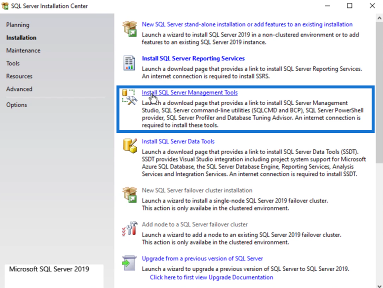 Sådan installeres SQL Server til LuckyTemplates