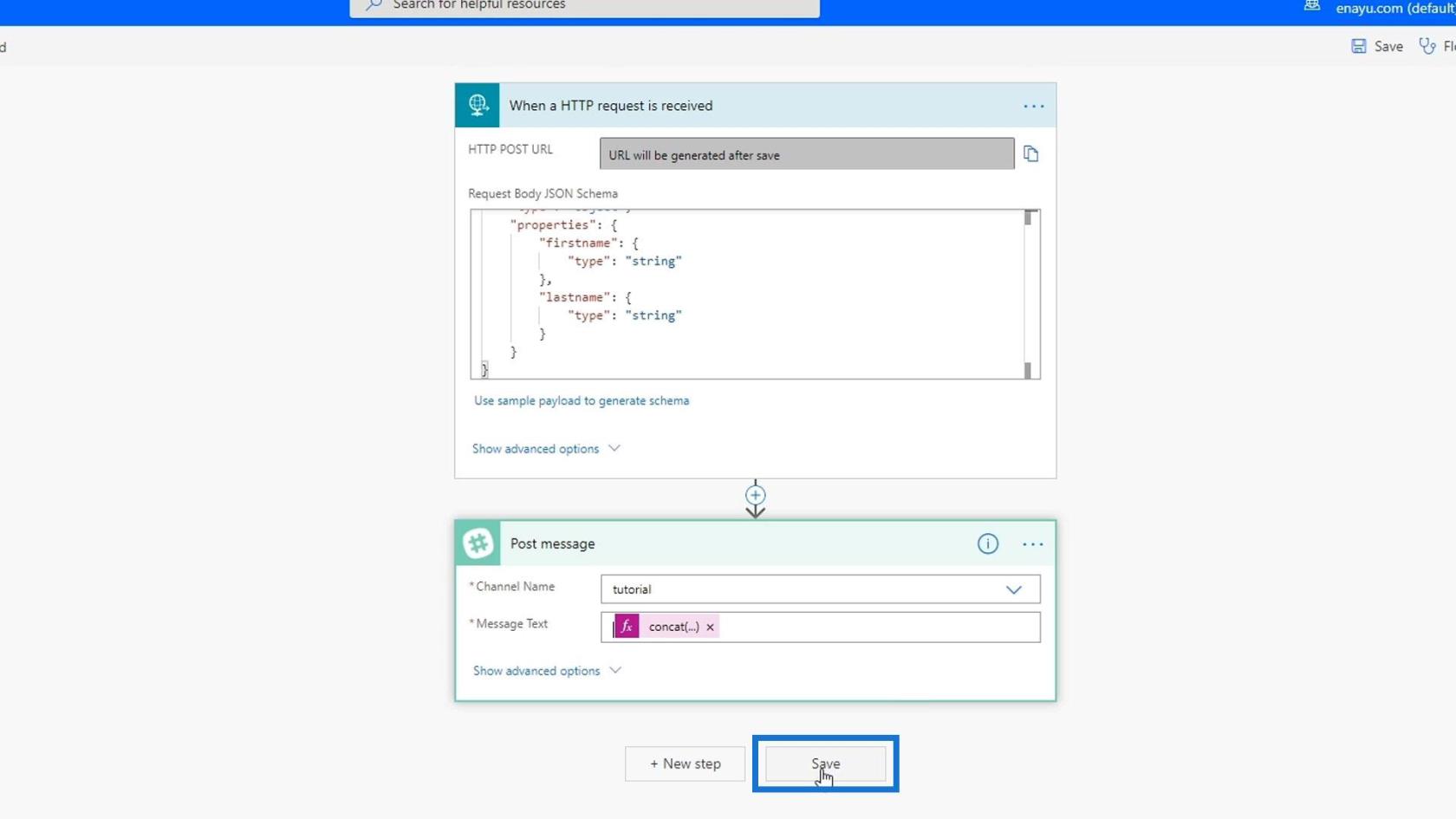 Microsoft Flow HTTP-utløser |  En Power Automate-opplæring