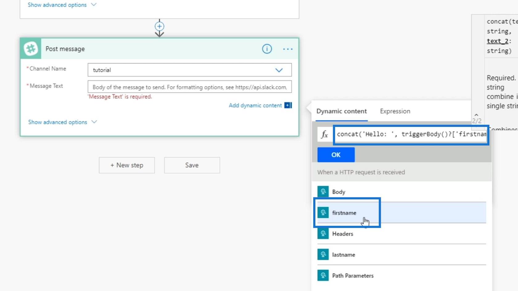 Microsoft Flow HTTP-utlösare |  En handledning för Power Automate