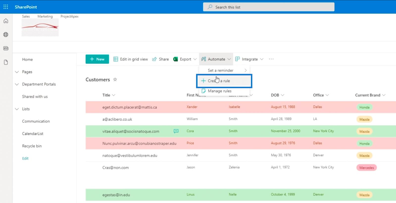 MS Power Automate vs.  SharePoint automatisere