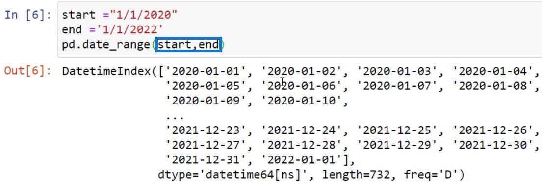 LuckyTemplates Python-komentosarjalla päivämäärätaulukoiden luomiseksi