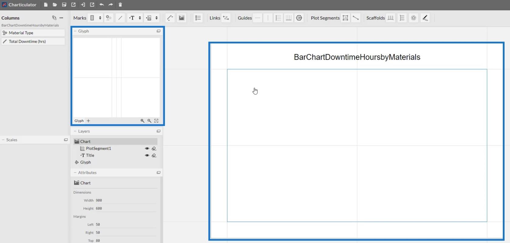 Charticulator: En visuell skaper for LuckyTemplates