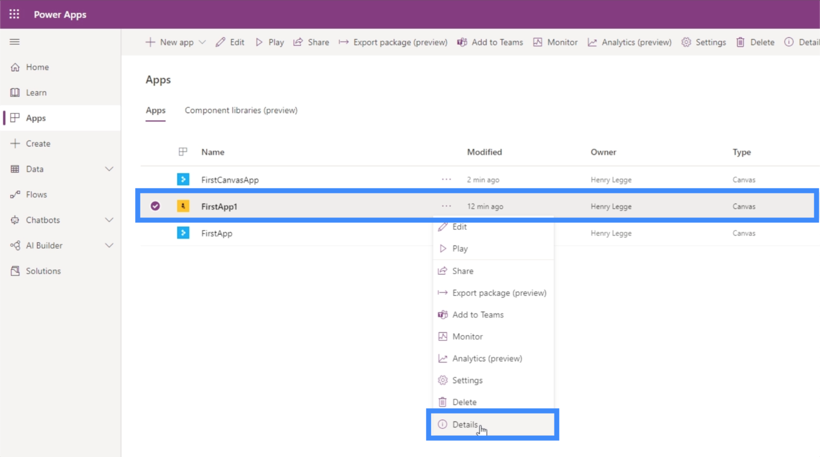 PowerApps-startfunksjon: Slik starter du andre tjenester fra appen din