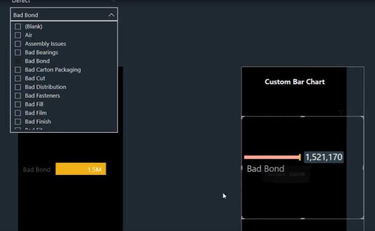 Különböző oszlopdiagramok a LuckyTemplates-ben a jelentések emeléséhez