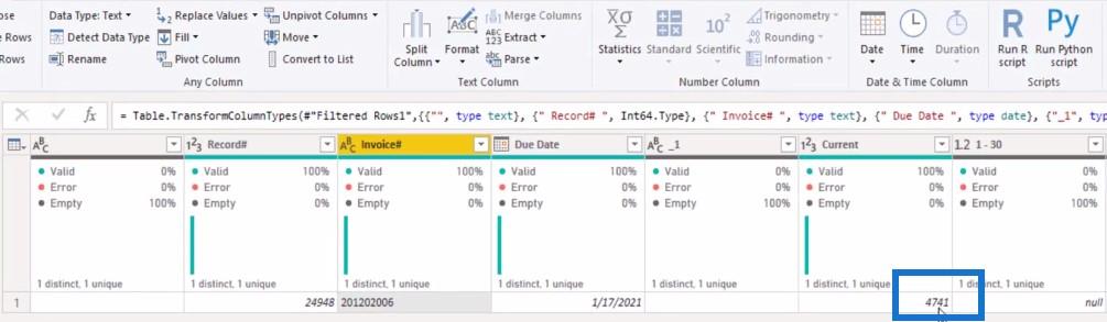 Formater data i LuckyTemplates: Adressering af uregelmæssige dataformater