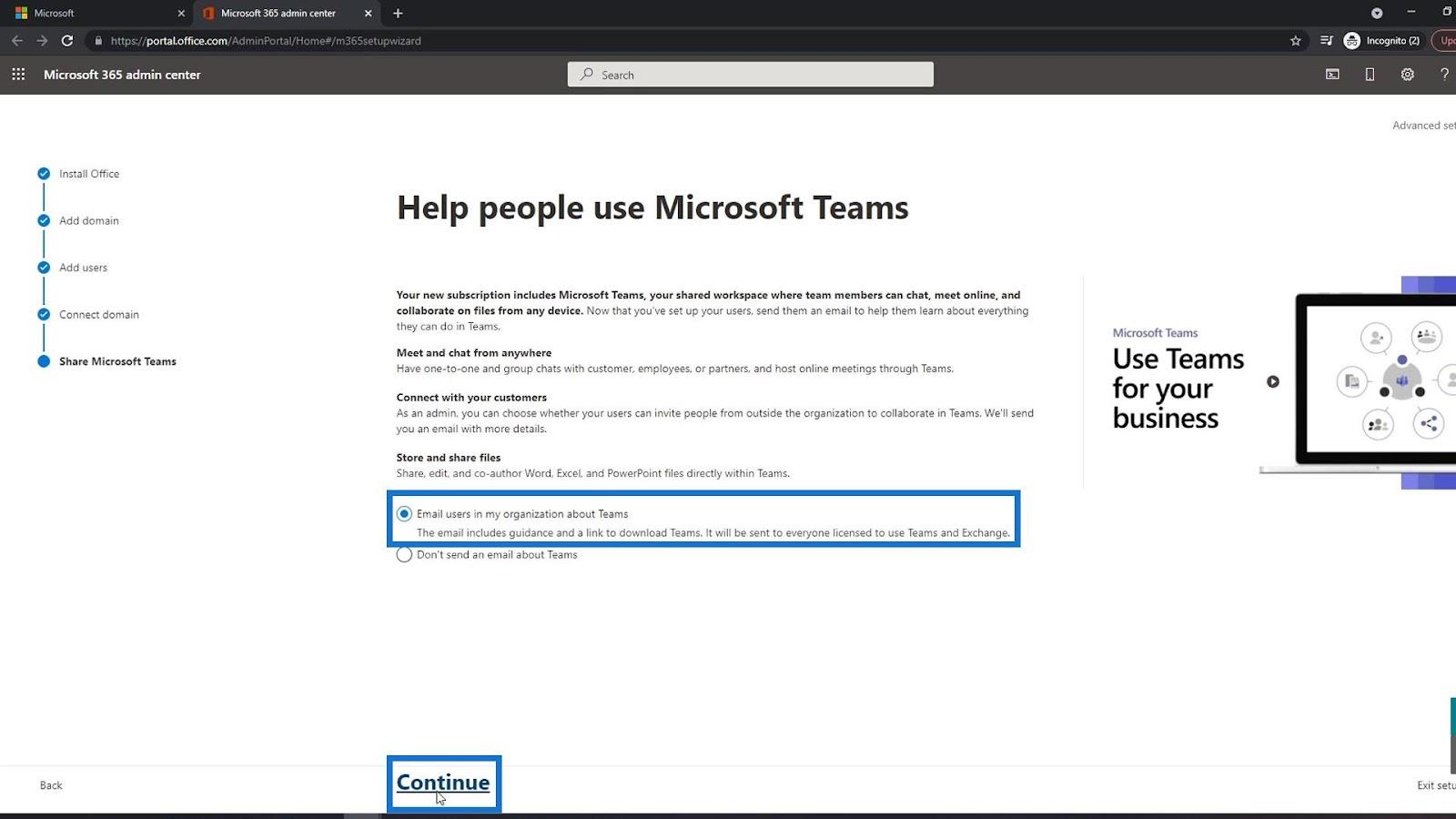 MS SharePoint Tutorial: Tilin luominen