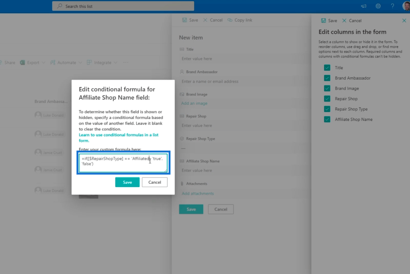 SharePoint-kolumnvalidering på två sätt