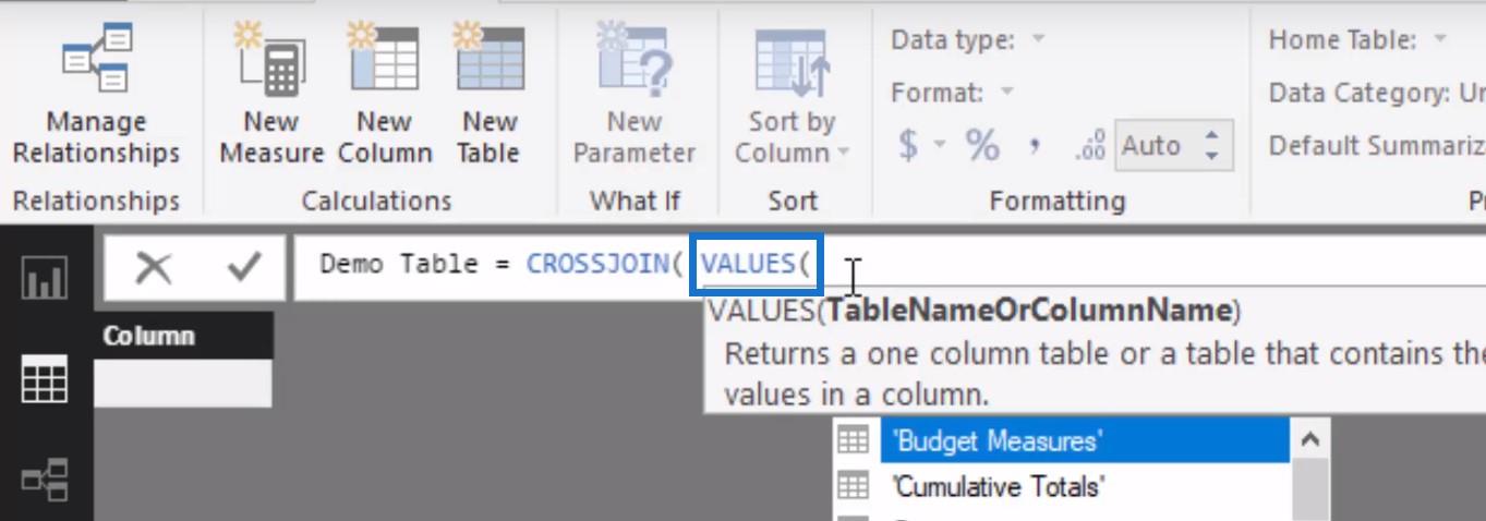 A CROSSJOIN funkció használata – LuckyTemplates és DAX oktatóanyag