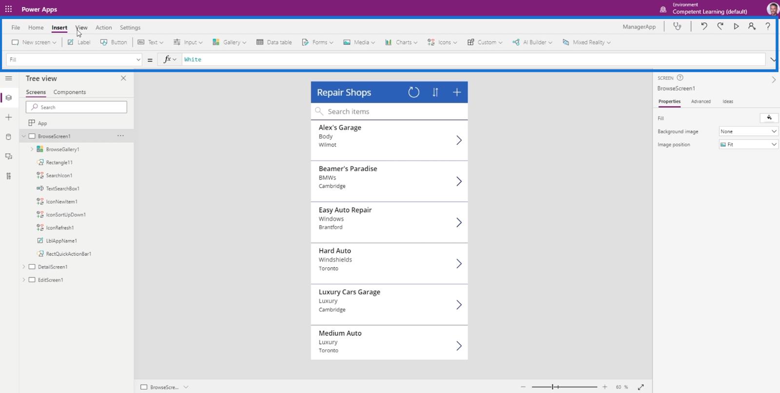 Power Apps – SharePoint-integrasjonsveiledning