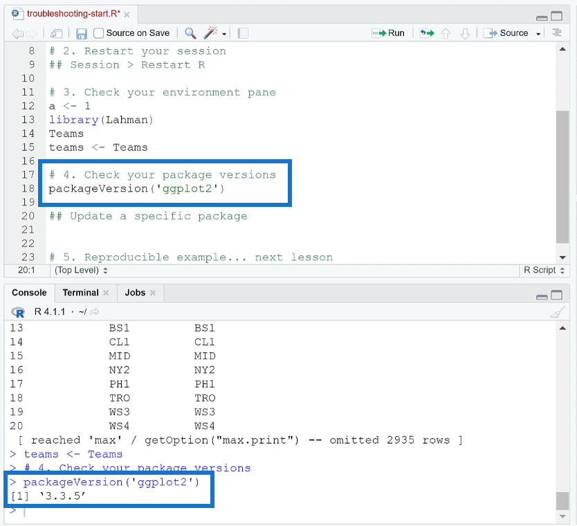 RStudio-ohje: tapoja ratkaista R-ongelmia