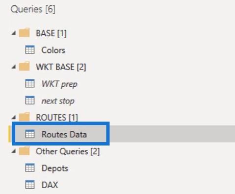 Vizuálna mapa ikon LuckyTemplates: WKT Strings