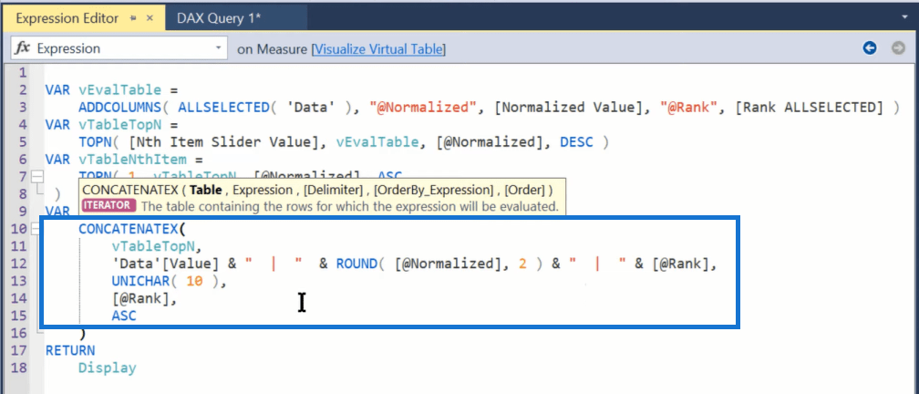 LuckyTemplates Virtual Table |  5 tips og tricks til fejlretning