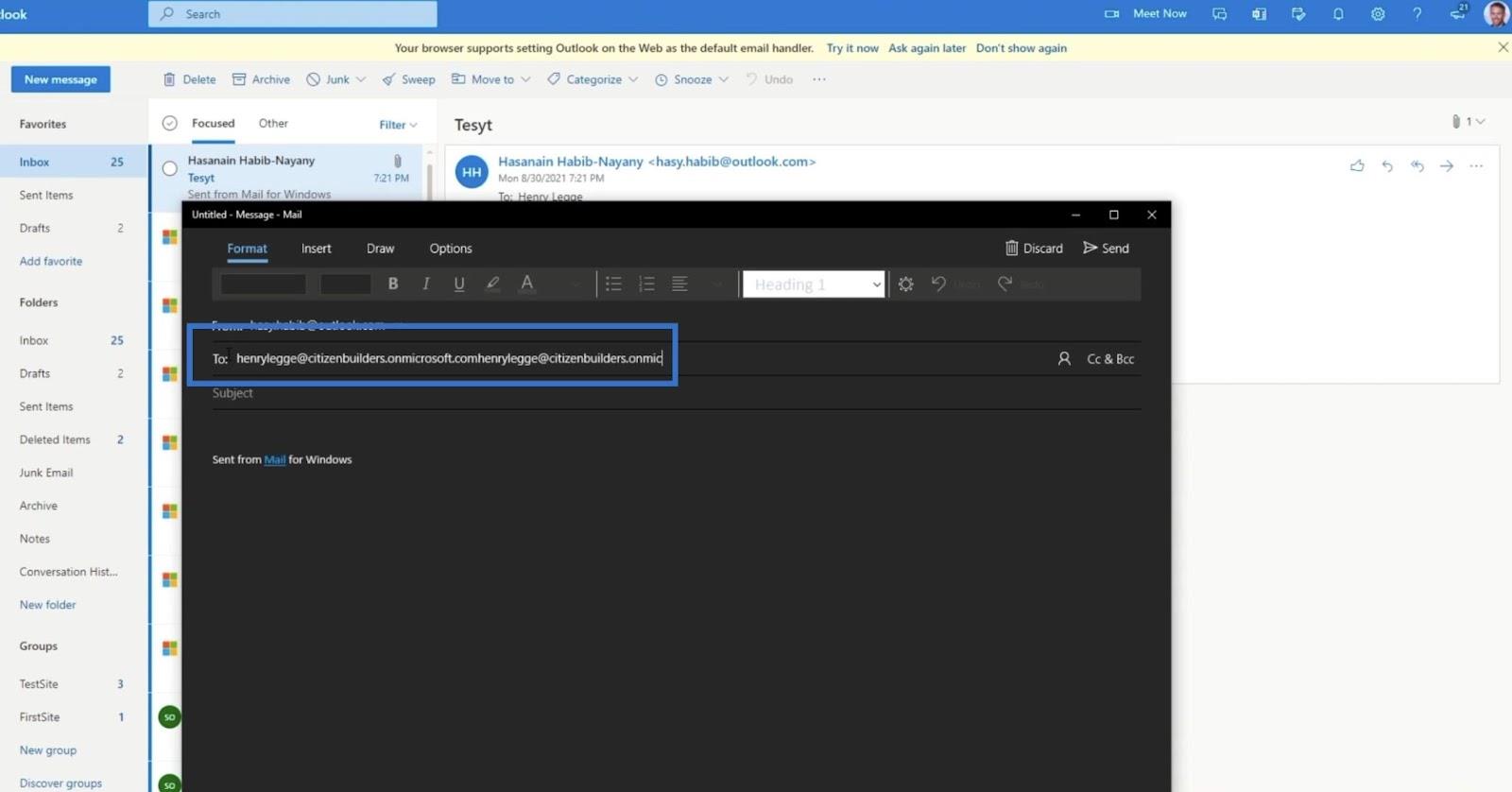 MS Flow: Feltöltés SharePointban e-mailben