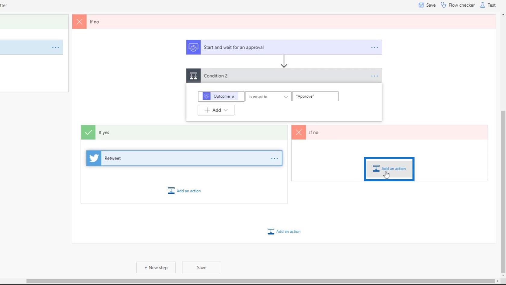 Opsætning og test af godkendelsesworkflow i Power Automate