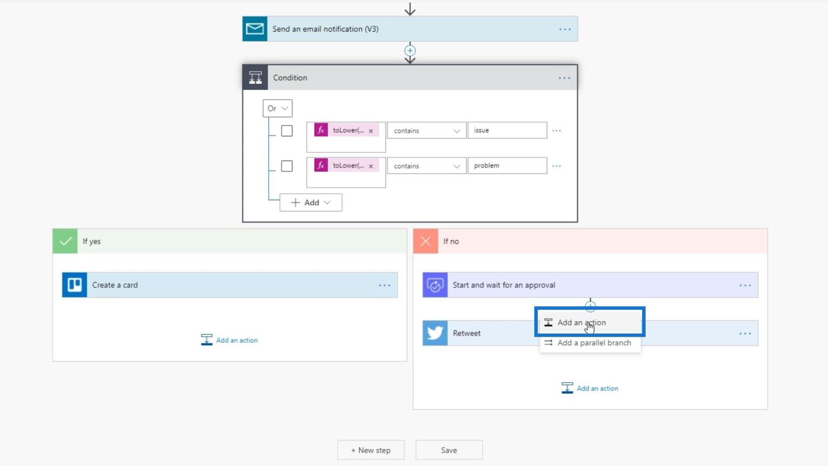 Opsætning og test af godkendelsesworkflow i Power Automate