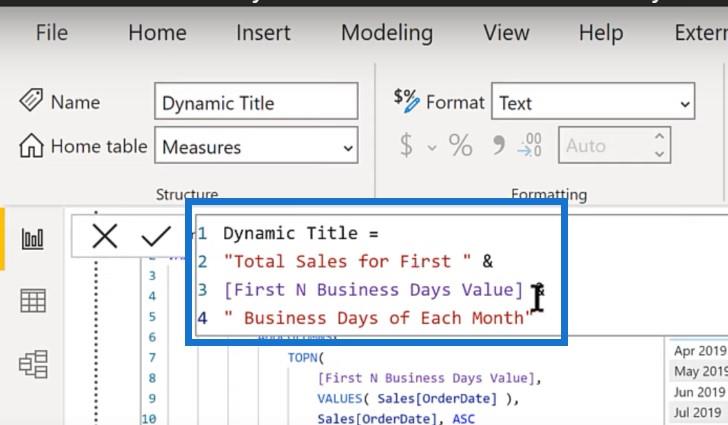 First N Business Days Revisited – En DAX-kodningsspråkslösning