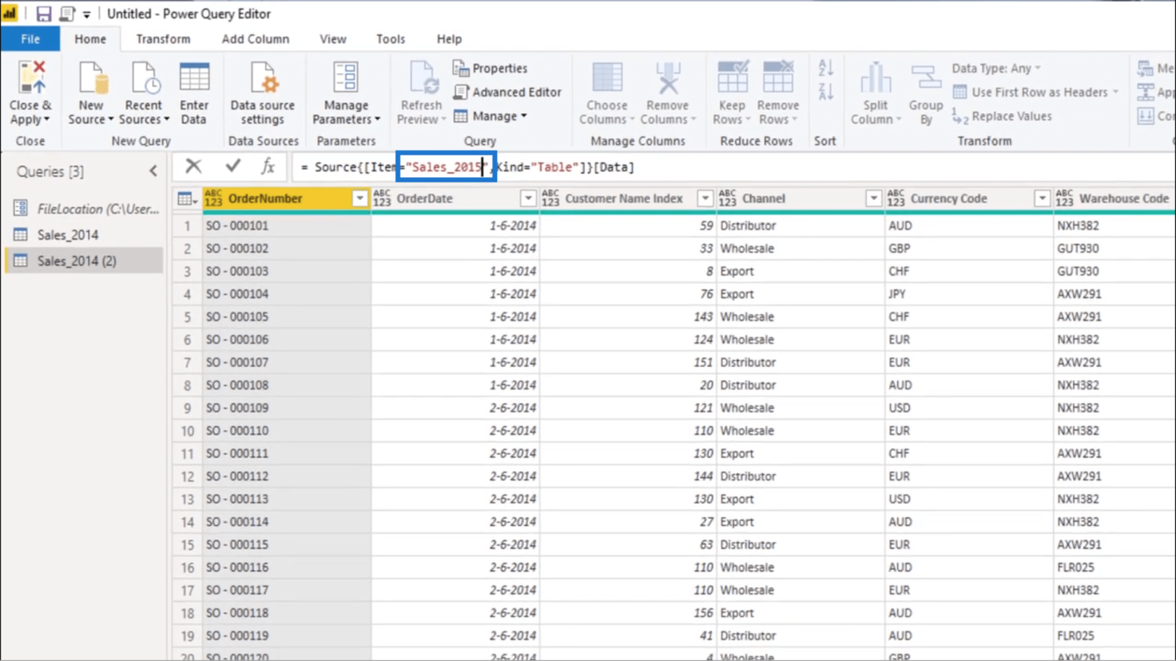 Lag et permanent oppdatert praksisdatasett i LuckyTemplates