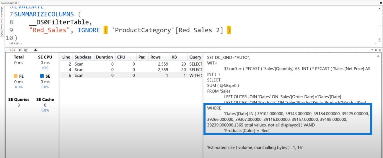 Udvidede tabeller i LuckyTemplates