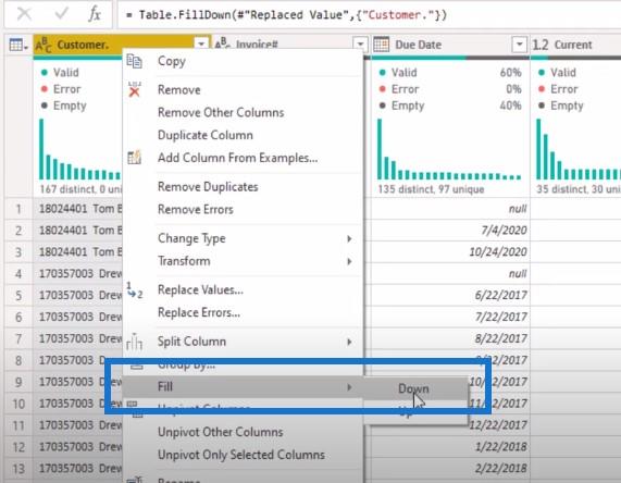 Formater data i LuckyTemplates: Adressering af uregelmæssige dataformater