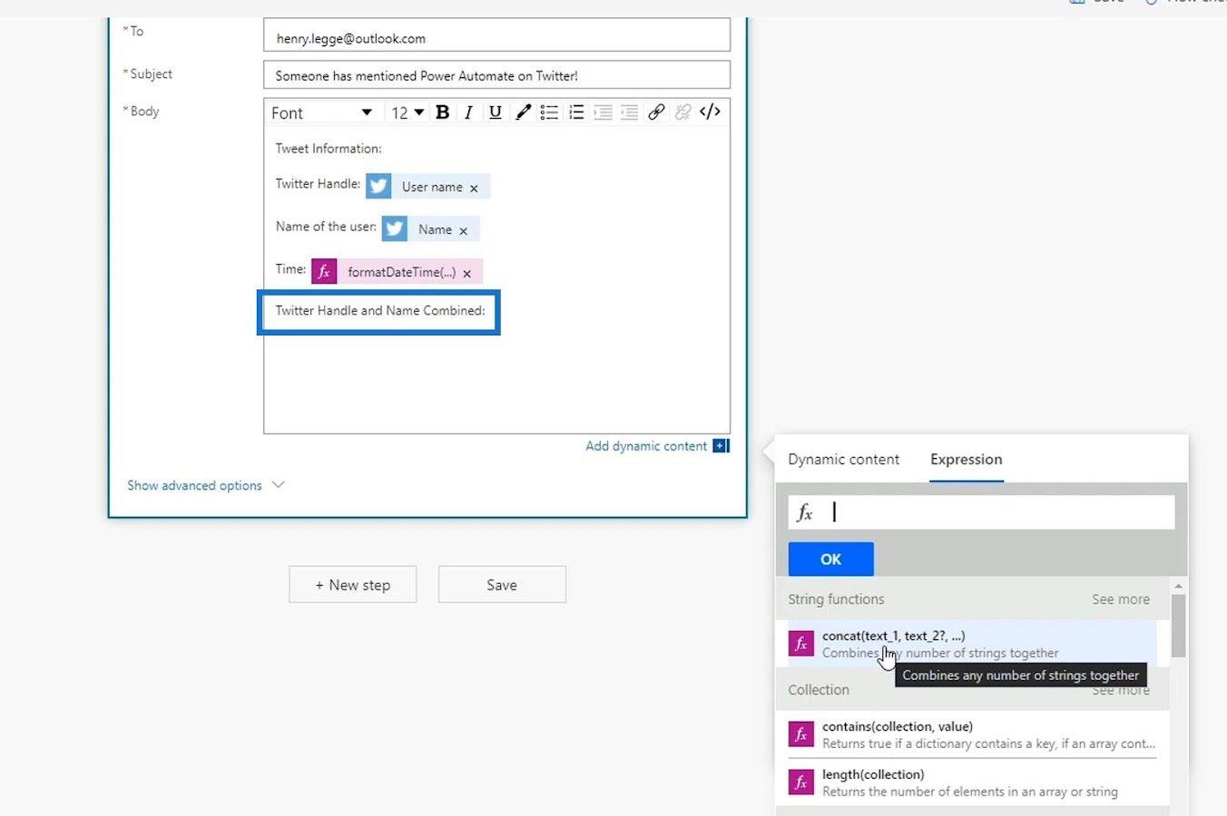 Power Automate Expressions – úvod