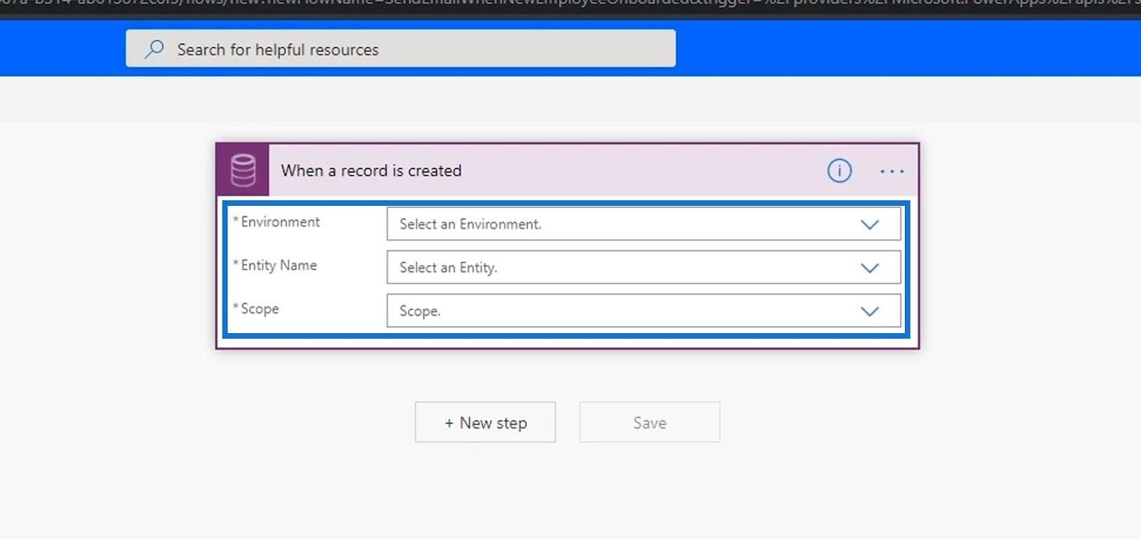 Business Process Flow Integration i Power Automate