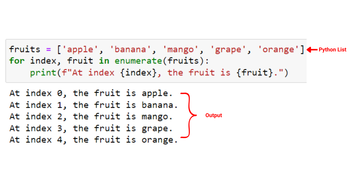 Python Enumerate: Selitys esimerkein