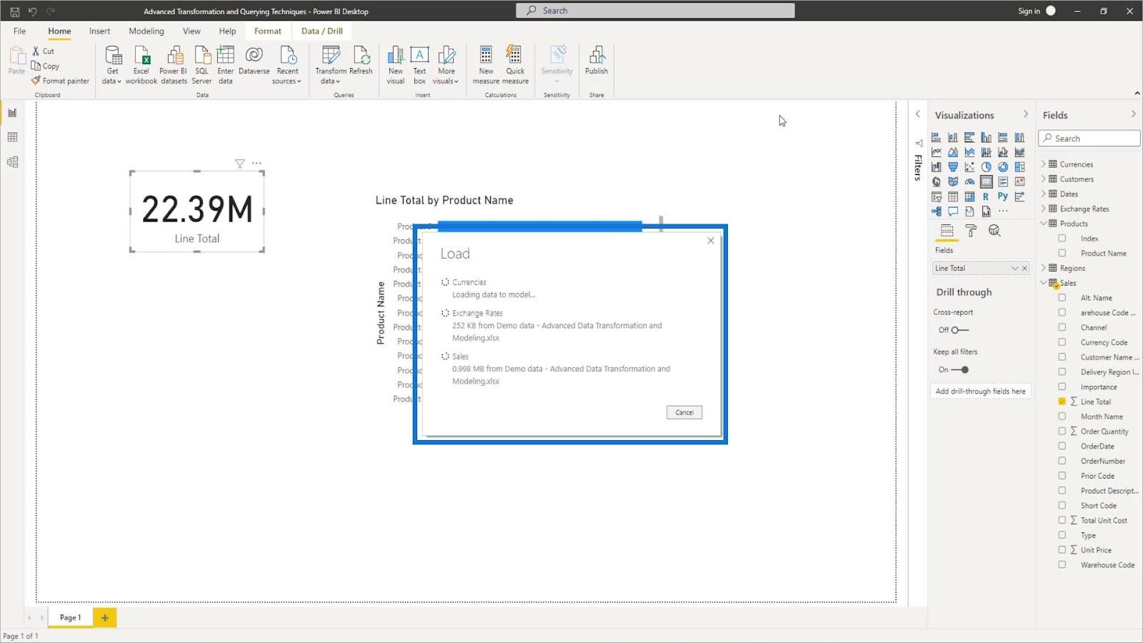 LuckyTemplates Parameters Via Query Editor