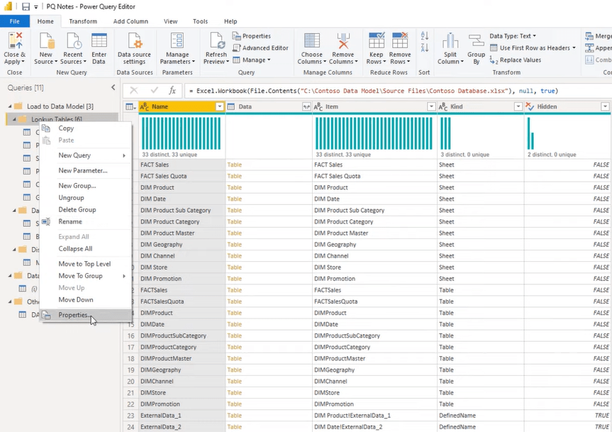 Power Query: Slik legger du raskt til notater