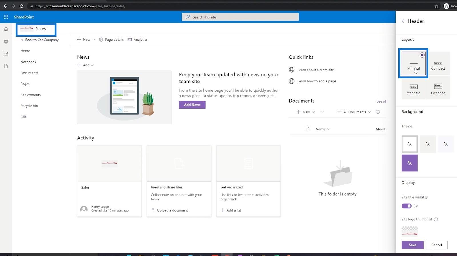 SharePoint Site Navigation Elements: En oversikt