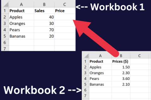 VLOOKUP Between Two Workbooks: Enkel steg-för-steg-guide