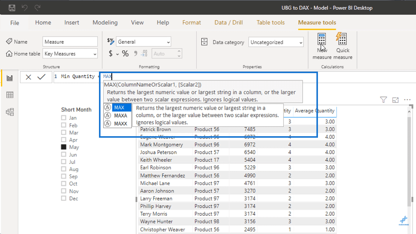 Simple aggregationer i Lucky Templates