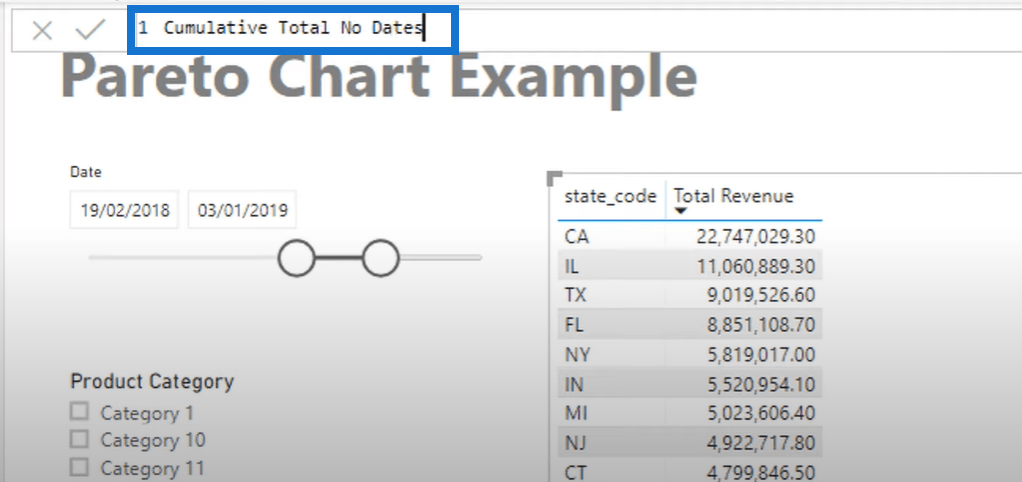 Opprette et Pareto-diagram i LuckyTemplates – Avansert DAX