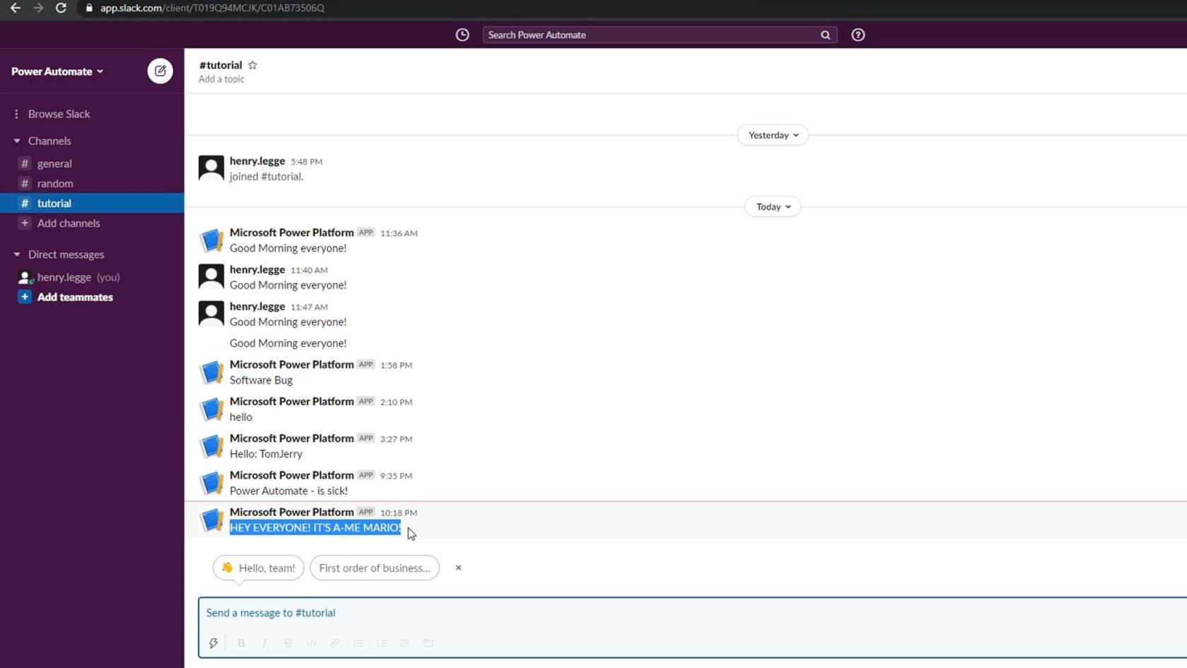 Power Automate Afslut handlingskontrol i flows