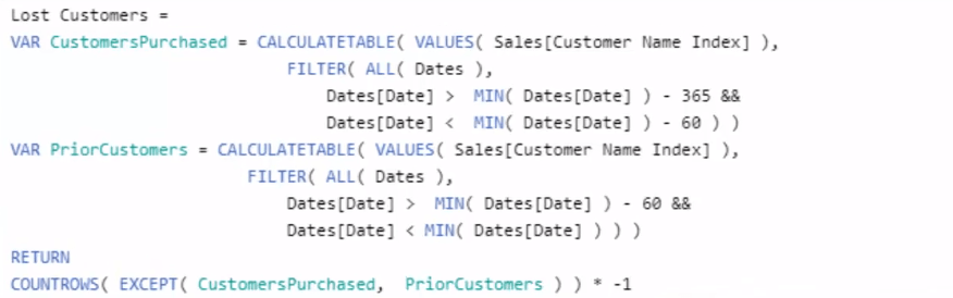 Attrition Analysis: Hitta förlorade kunder med LuckyTemplates & DAX