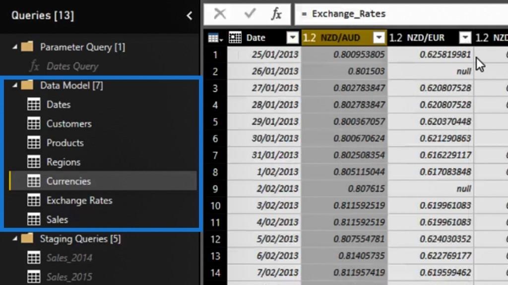 Jak uvolnit sloupce v LuckyTemplates