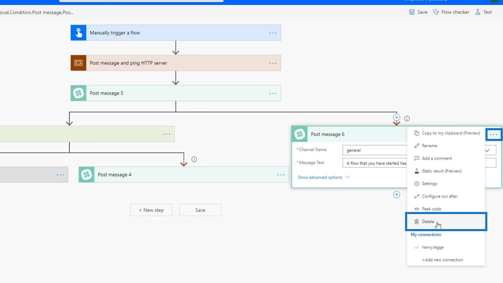 Omfangskontroll i Microsoft Power Automate flyter