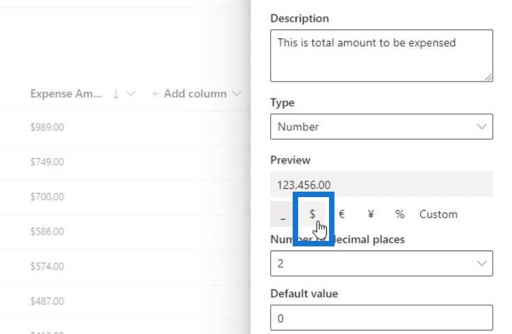 Vis formatering i SharePoint