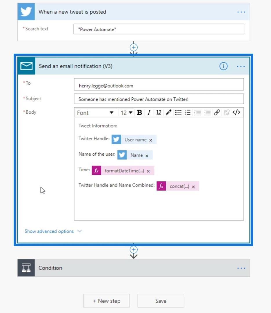 Omfangskontrol i Microsoft Power Automate flows