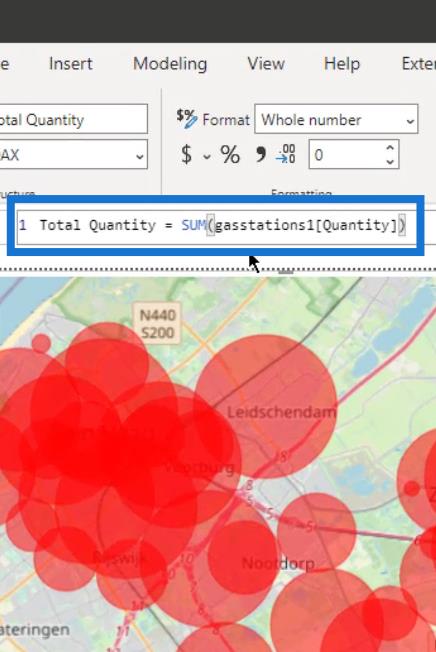 LuckyTemplates Ikontérkép Vizuális: WKT Strings