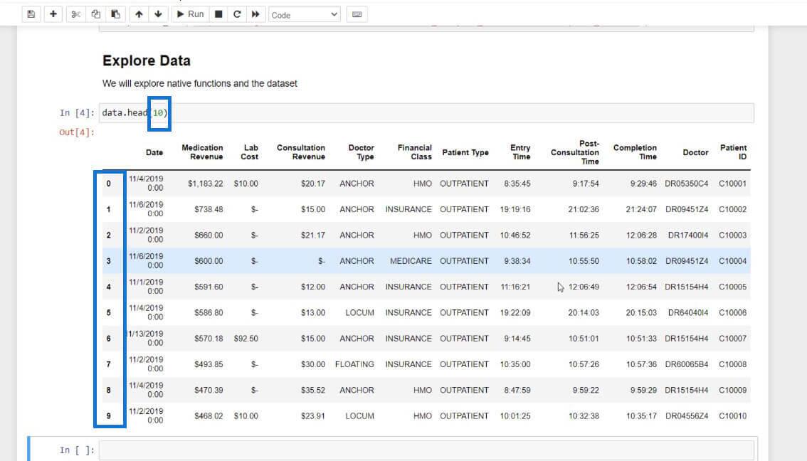 Bruke Python i LuckyTemplates |  Datasett og strengfunksjon