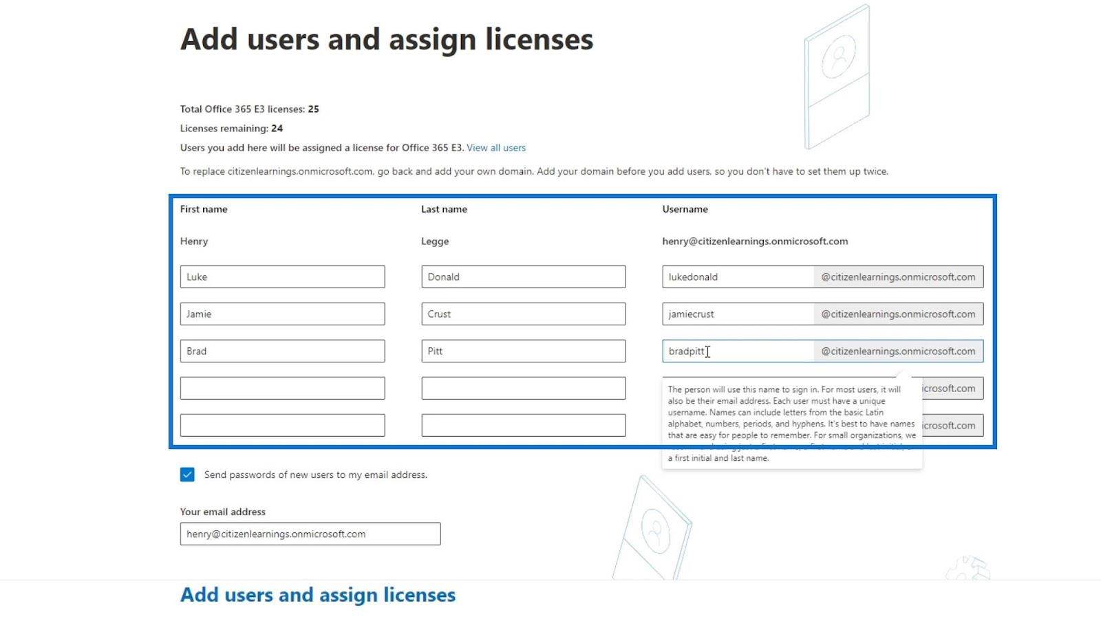 MS SharePoint Handledning: Skapa konto