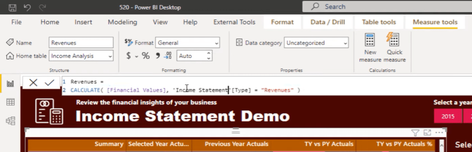 LuckyTemplates Financial Dashboard: Kompletné tipy na prispôsobenie tabuľky