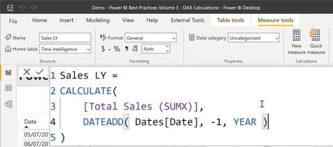 DAX-beregninger i LuckyTemplates: bedste praksis