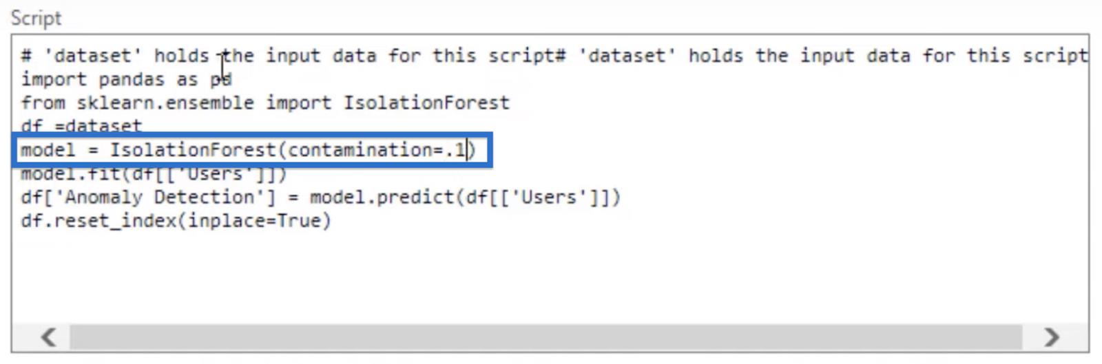 Isolation Forest Algoritm För Outlier Detektion i Python