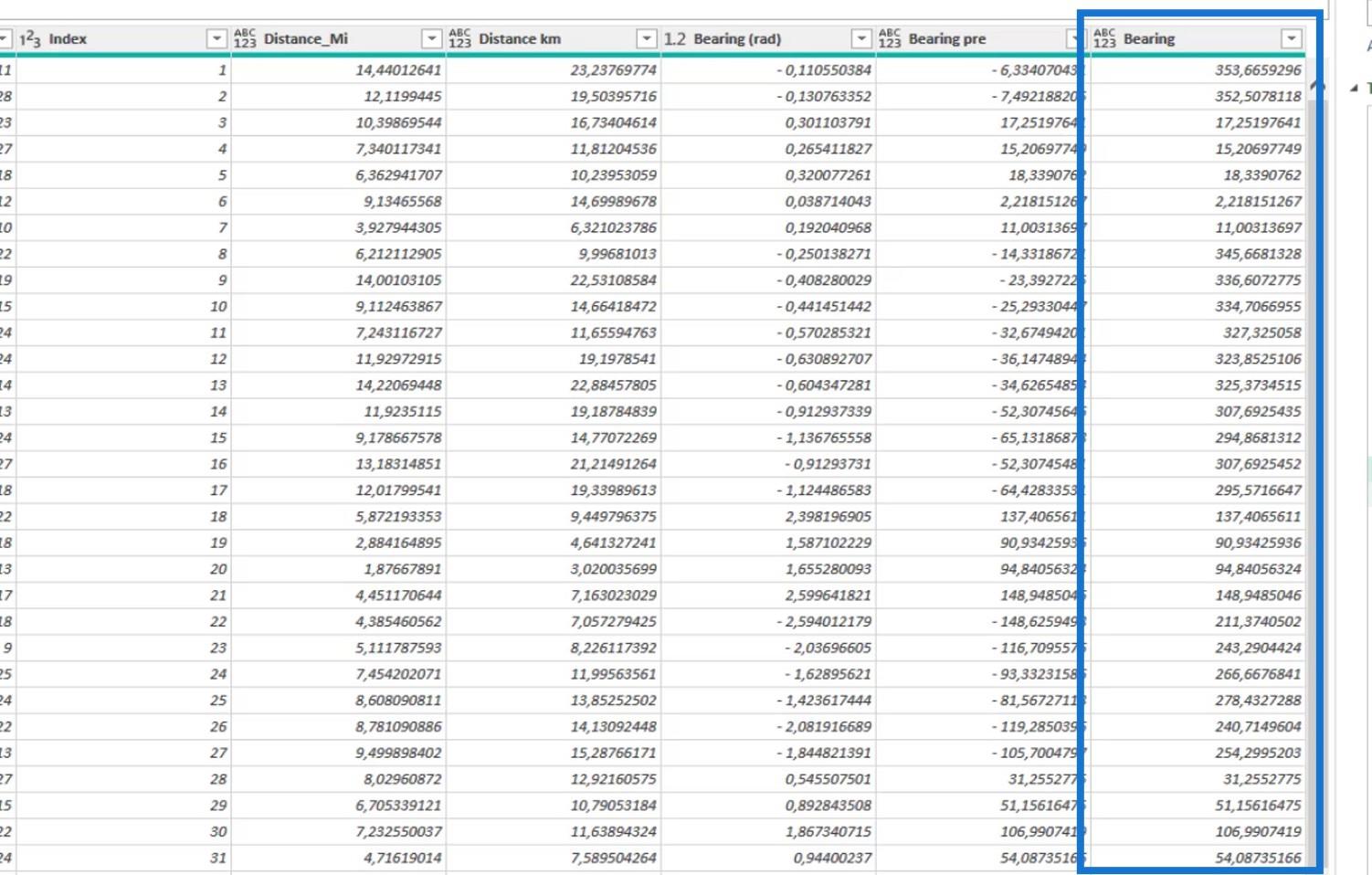 Avstånd och bäring: LuckyTemplates geospatial analys