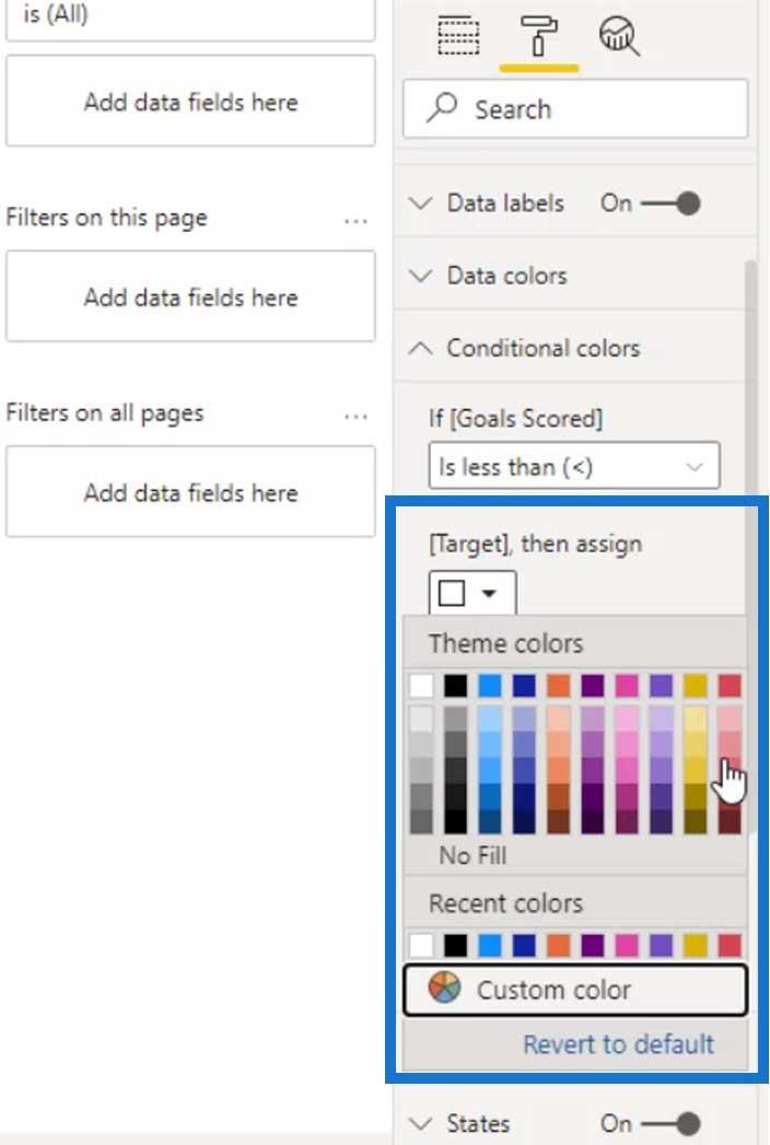 Punktdiagrammer: Avancerede brugerdefinerede billeder til Lucky Templates